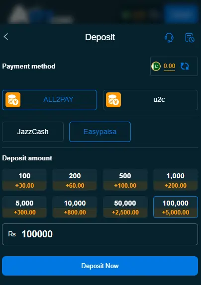 A177 Game withdrawal via JazzCash