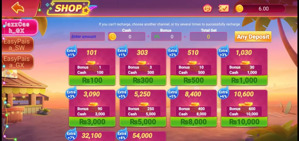 Wc777 Game Deposite