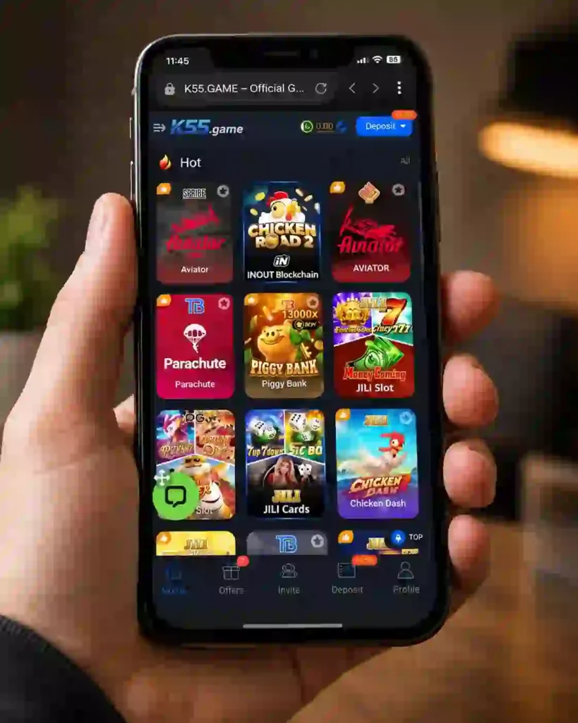K55 Game Interface