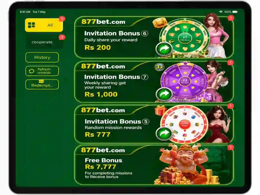 877bet game