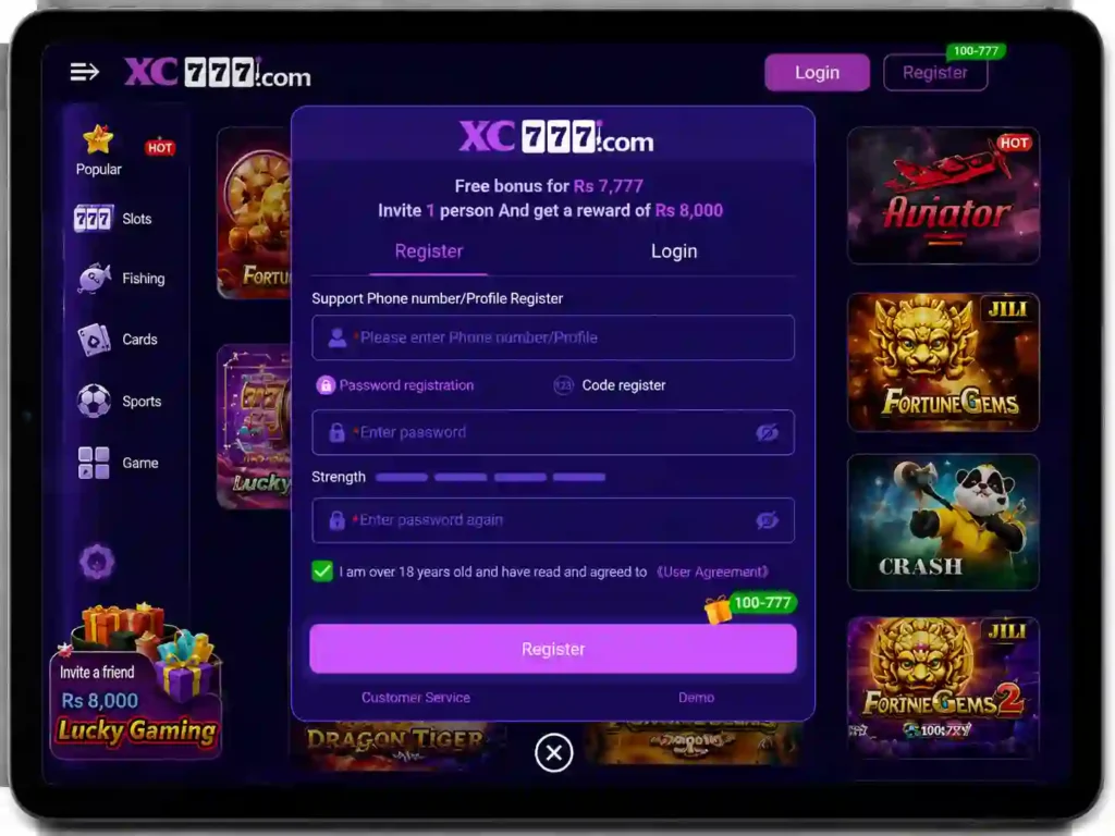 XC777 Game