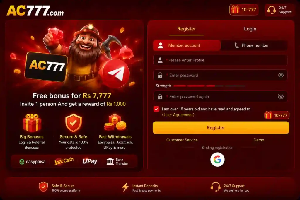AC777 Game Rewards